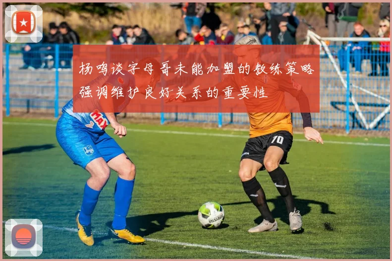 杨鸣谈字母哥未能加盟的教练策略强调维护良好关系的重要性